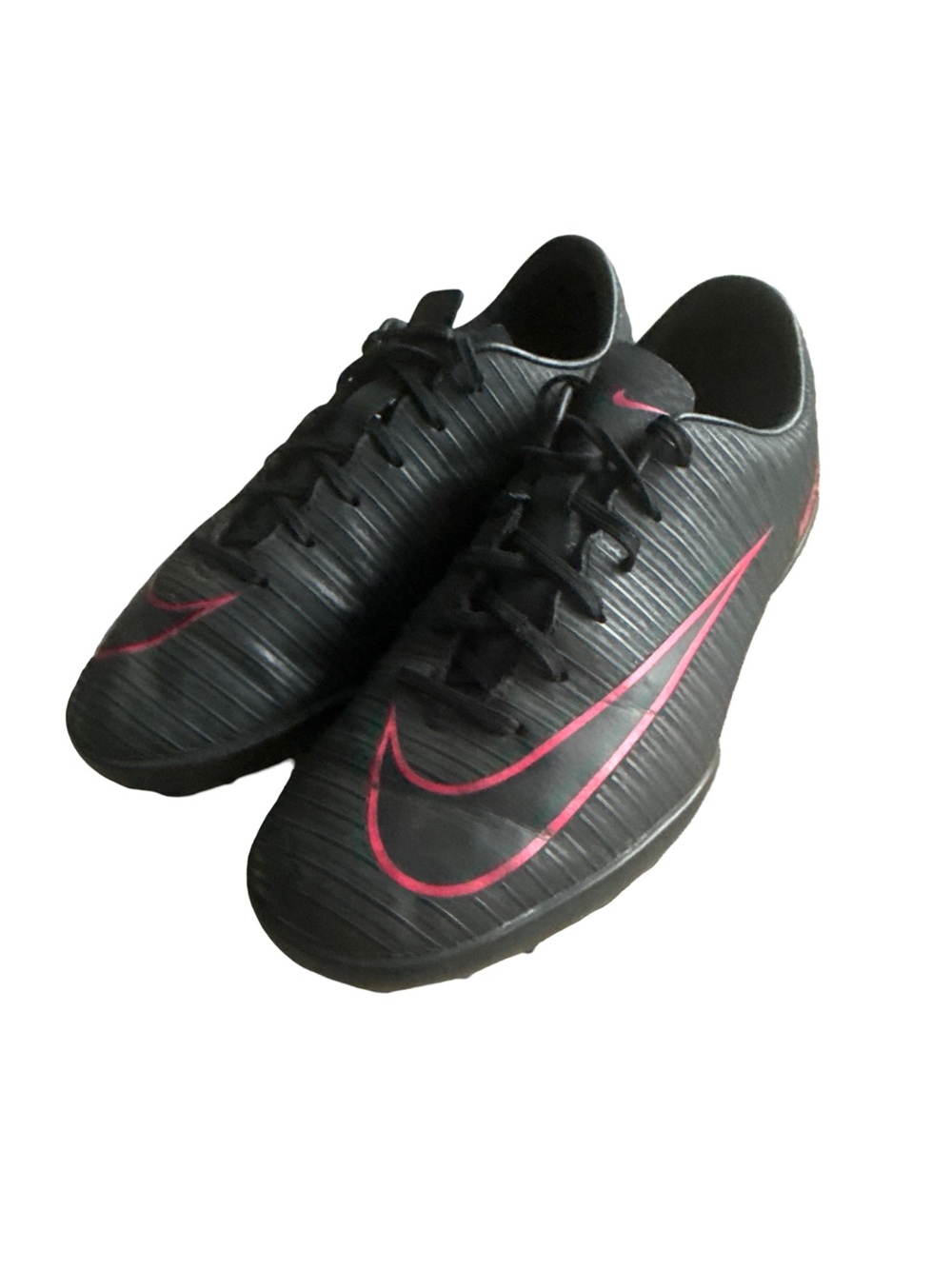 NIKE MERCURIAL VAPOR VICTORY VI BLACK PINK TURF Size 6